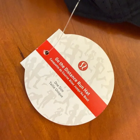 LULULEMON Women’s Go the distance running hat Black NWT - Picture 4 of 5